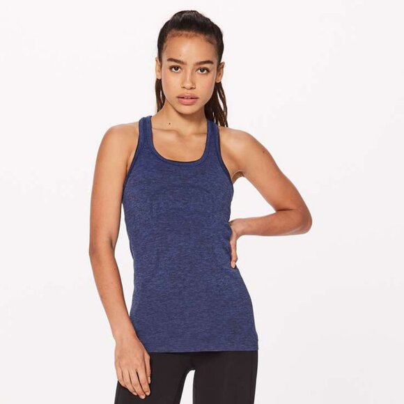 Lululemon Women's Swiftly Tech Racerback Tank - Dark Blue - Picture 1 of 6